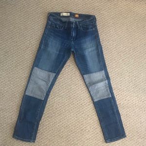 Patchwork Denim Jeans